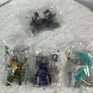 Burger King bundle of Aquaman toys 4 pieces unopened